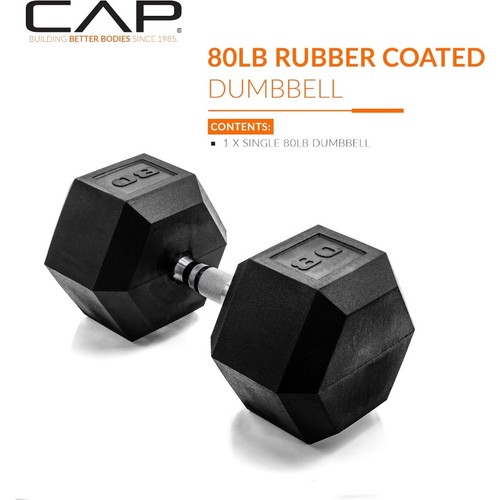 Cap barbell coated - cap,
